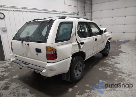 1999 Honda Passport Ex/Lx from USA, damaged, VIN 4S6CM58W7X4411330